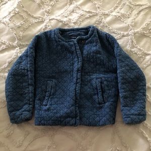 Quilted denim jacket